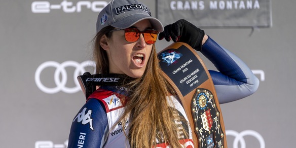 Gare cancellate, Goggia vince la Coppa di discesa