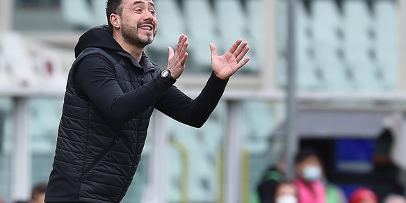 Sassuolo, De Zerbi: "Con la Roma abbiamo giocato benissimo"