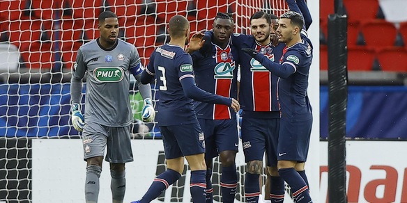 Coppa di Francia, il Psg supera il Lille ma si fa male Icardi