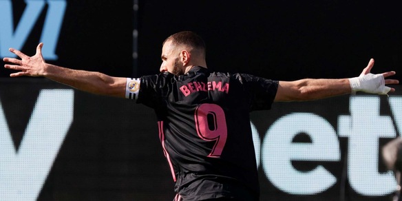 Super Benzema, il Real Madrid non si ferma più: 3-1 al Celta