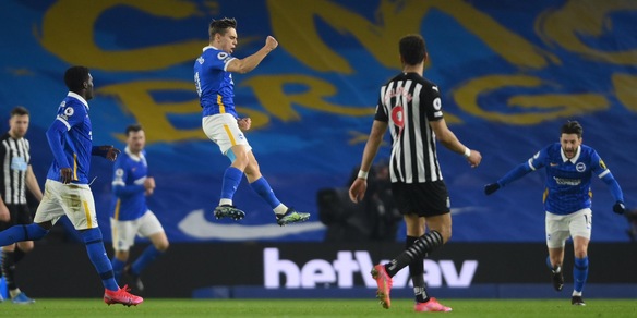 Premier, il Brighton cala il tris: Newcastle ko