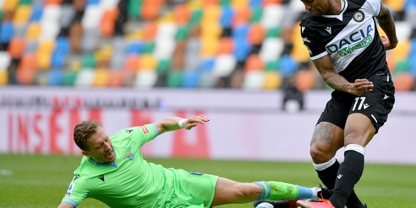 Udinese-Lazio 0-1: tabellino, statistiche e marcatori