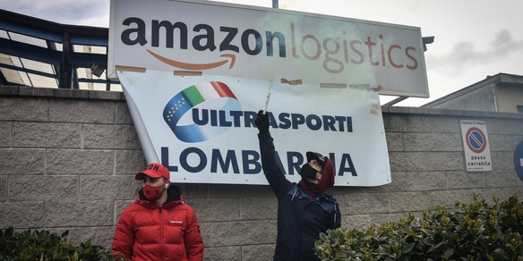 Amazon, primo sciopero in Italia: driver fermi 24 ore