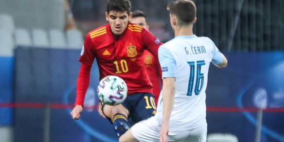 Villar, super gol con l'Under 21. Maglia numero 10 e colpi di classe