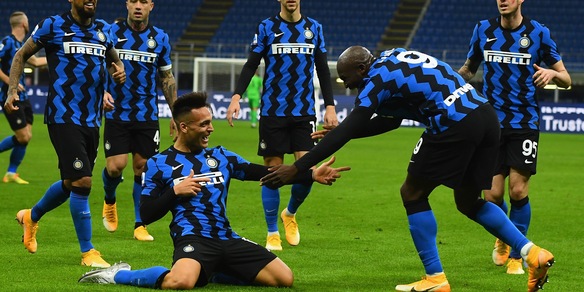 Inter, Conte e un attacco atomico: mai cosi prolifico