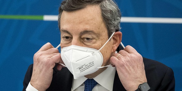 Draghi in conferenza stampa su caos vaccini, scuola e futuro dell'Italia