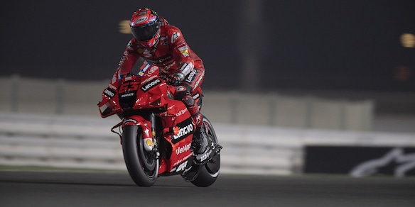 MotoGp, qualifiche Gp Qatar: pole di Bagnaia, Valentino Rossi quarto