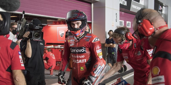 MotoGp Gp Qatar, Bagnaia dopo la pole: "Sono incredulo"