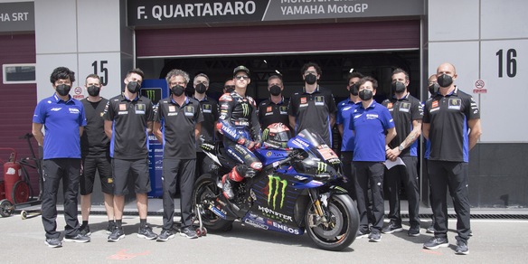 MotoGp, Gp Qatar: Quartararo comanda il warm-up, Valentino Rossi 20°