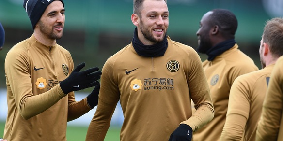 L'Inter recupera De Vrij: è negativo al tampone