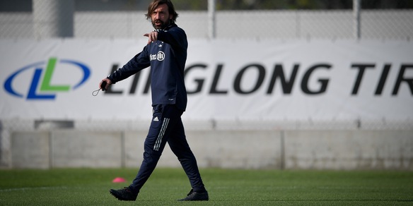 Juve, Pirlo prepara il match col Genoa: allenamento al Training Center