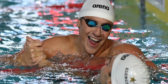 Assoluti, Martinenghi migliora il nuovo record italiano nei 50 rana