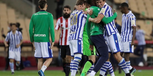 La Real Sociedad batte l'Athletic Bilbao e vince la Coppa del Re 2020