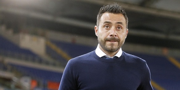 Serie A, De Zerbi: «Non so se resto a Benevento»