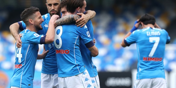 L'annuncio del Napoli: "Nuovo ciclo di tamponi negativo"