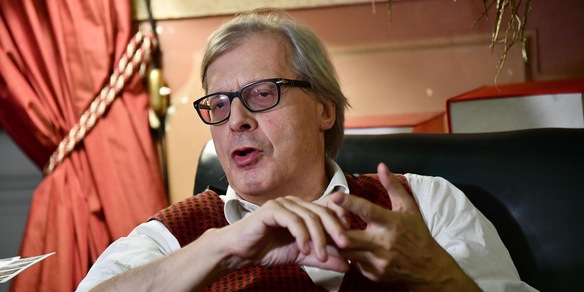 Sgarbi: "Pirlo e Gattuso hanno facce da Caravaggio. E Ronaldo..."