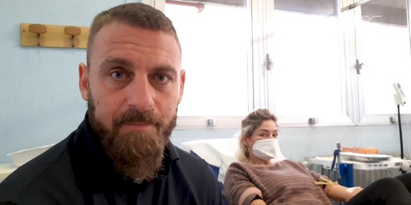 De Rossi ricoverato per Covid: "È in buone condizioni"