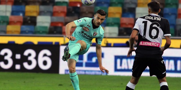 Udinese-Torino 0-1 tabellino: sintesi, statistiche e marcatori
