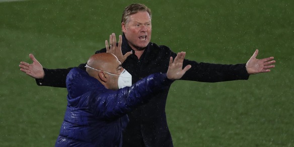 Real-Barcellona, furia Koeman: "Ci manca un rigore, dov'è il Var?"