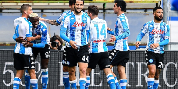 Sampdoria-Napoli 0-2: tabellino, statistiche e marcatori