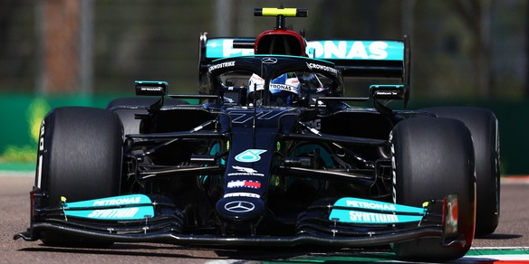 F1 Gp Imola: Bottas guida le prime libere, Leclerc 4° nonostante i problemi