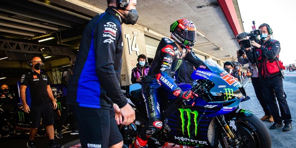 MotoGp, Gp Portogallo: Quartararo in pole position, tolto il tempo a Bagnaia