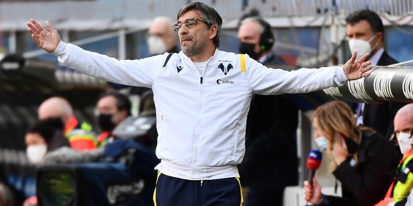 Verona, Juric: "Primo tempo dominato, ma i loro cambi..."