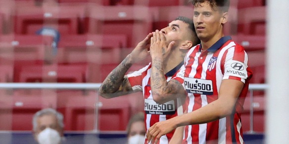 Liga, l'Atletico Madrid fa festa: Simeone in vetta da solo