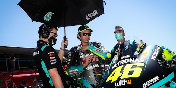 MotoGp: Valentino Rossi e Bagnaia in motocross a Babbucce