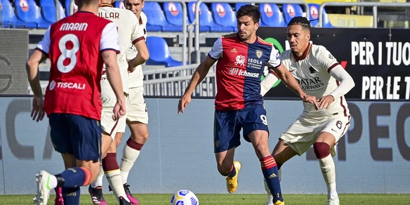 Cagliari-Roma 3-2: tabellino, statistiche e marcatori
