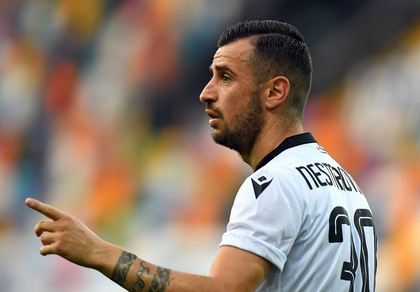 Udinese, Nestorovski: crociato rotto e stagione finita Udinese, Nestorovski: crociato rotto e stagione finita