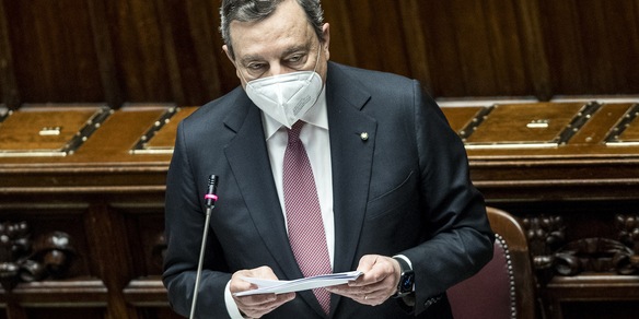 Draghi: "Entro maggio il decreto per attuazione Pnrr"