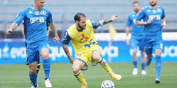 Serie B, l'Empoli si fa riprendere dal Chievo: è 2-2