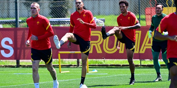 Roma, allenamento di rifinitura: assenti El Shaarawy, Pedro, Mirante e Calafiori