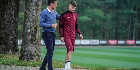 Milan al lavoro verso la Juve: presenti Maldini e Massara