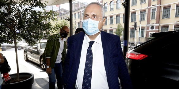 Lazio a processo, la sentenza tamponi: due mesi a Lotito e multa