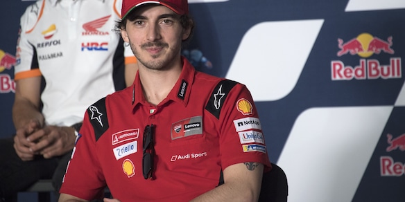MotoGp, Bagnaia: "Con questa Ducati mi diverto"