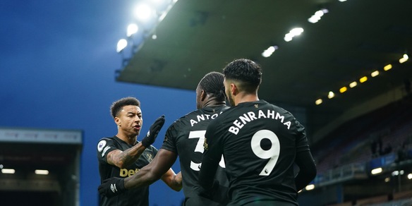 West Ham trascinato da Antonio: 2-1 al Burnley