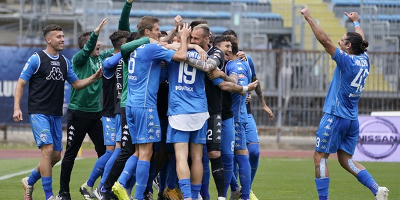 Empoli promosso in Serie A! La Salernitana vince ed è seconda