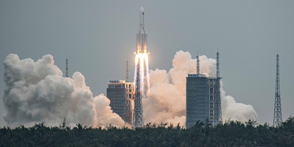 Incredibile, il razzo cinese può cadere anche vicino Roma!