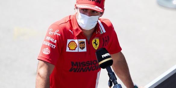 F1 Gp Spagna, Sainz: "Buona qualifica, la SF21 si è comportata bene"