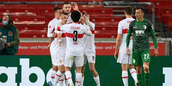 Bundesliga, Stoccarda ok: 2-1 sull'Augusta