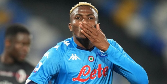 Osimhen, parla l'agente: "E' una macchina da gol. A Napoli sta bene"