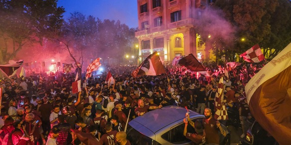 Salernitana, festa turbata da incidente mortale: muore un giovane