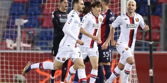 Super Zappacosta e Scamacca su rigore! Il Genoa piega il Bologna