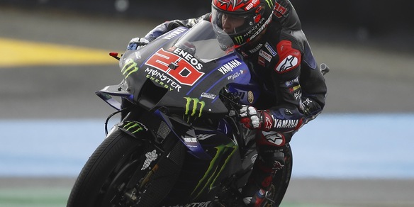 MotoGp, Gp Francia: Quartararo in pole position, Rossi 9° in qualifica