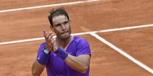 È Nadal il primo finalista agli Internazionali d'Italia: Opelka ko