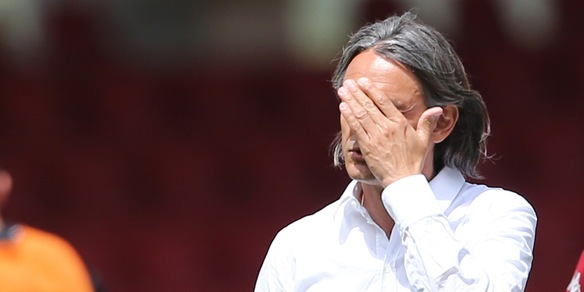 Benevento retrocesso in serie B: finale amaro davanti alla tv