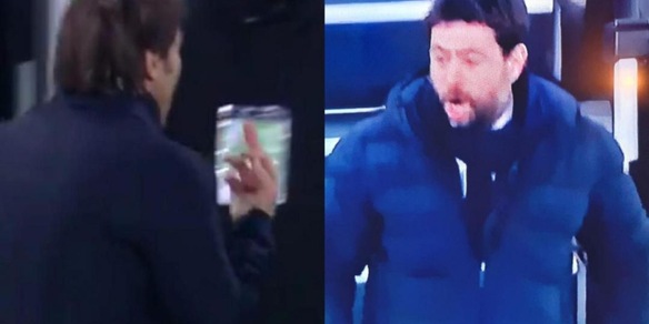 Gestaccio a dirigenza Juve: Conte e Inter patteggiano ammenda