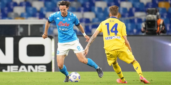 Napoli-Verona 1-1: tabellino, statistiche e marcatori